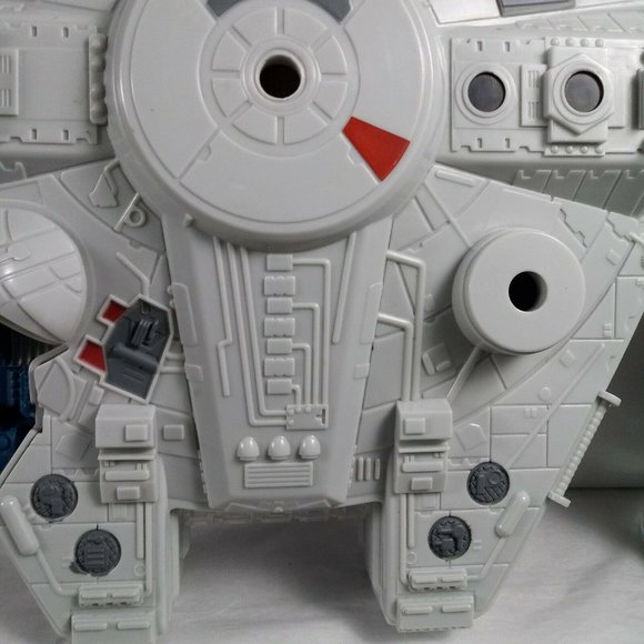 Star Wars Millennium Falcon Toy Ship ** AS/IS MISSING PIECES -SEE PICS* - Picture 6 of 15